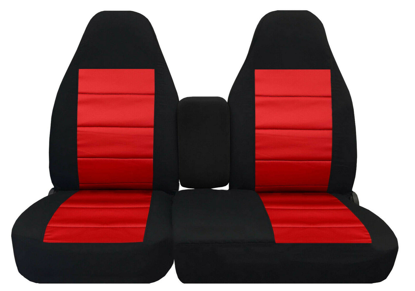 Ford Ranger Seat Covers  60 40 Split (Console Cover Included) - Two Tone Seat Covers