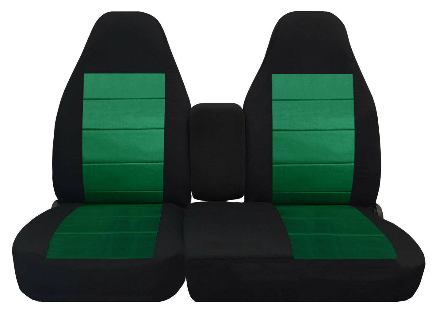 Ford Ranger Seat Covers  60 40 Split (Console Cover Included) - Two Tone Seat Covers