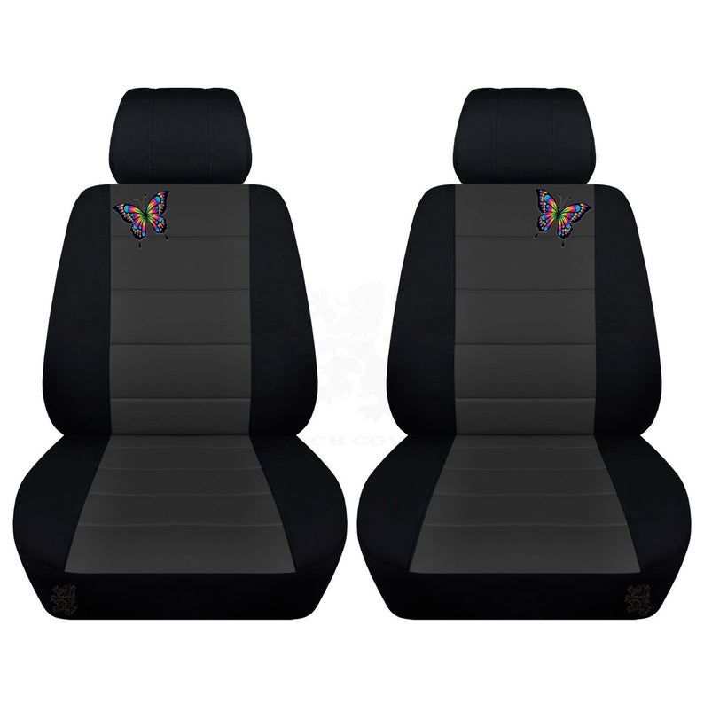 Fits Honda Civic Seat Covers  Embroidered Butterfly