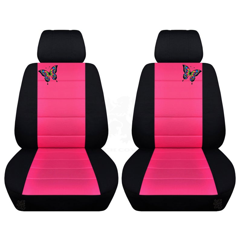 Fits Honda Civic Seat Covers  Embroidered Butterfly