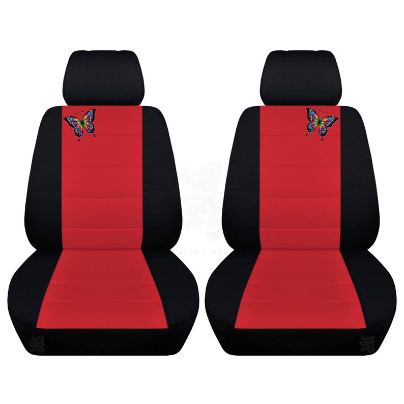 Fits Honda Civic Seat Covers  Embroidered Butterfly