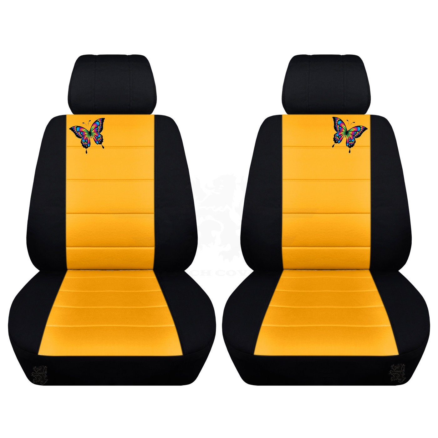 Fits Honda Civic Seat Covers  Embroidered Butterfly