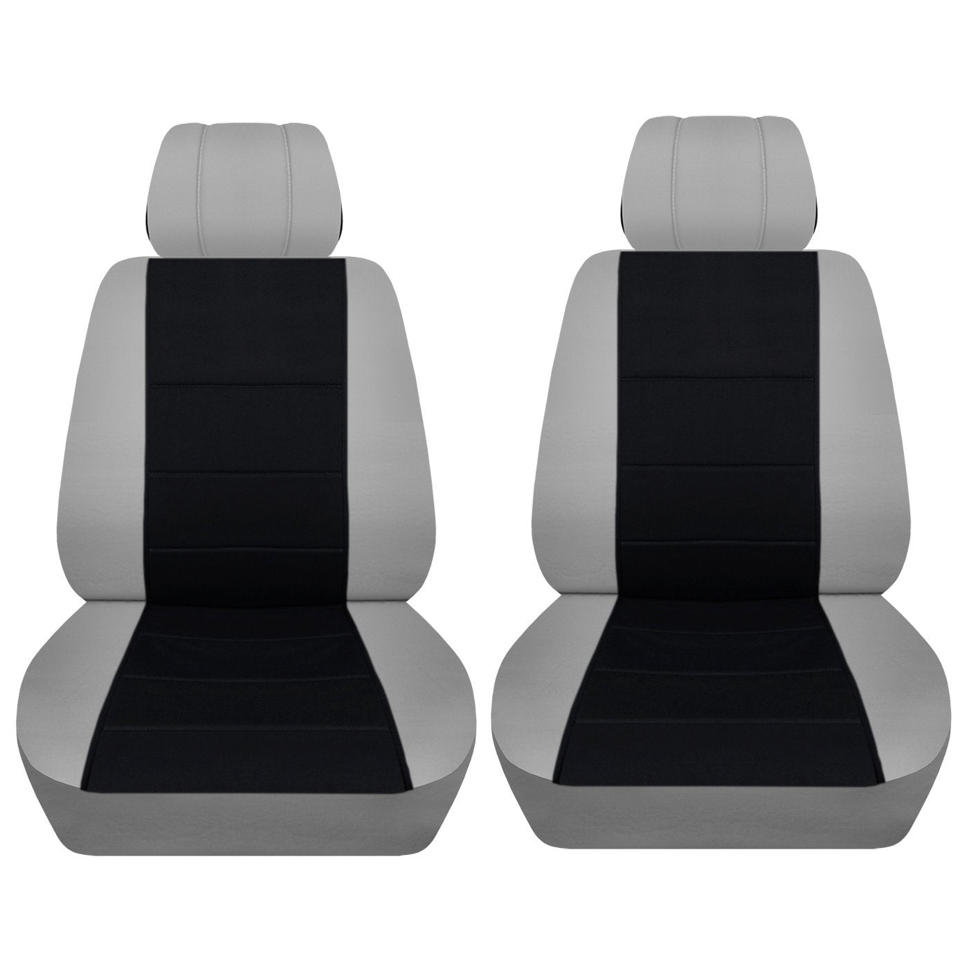 Front Bucket Seat Covers Fits a 2012 to 2018 Dodge Ram 1500, 2500, or 3500