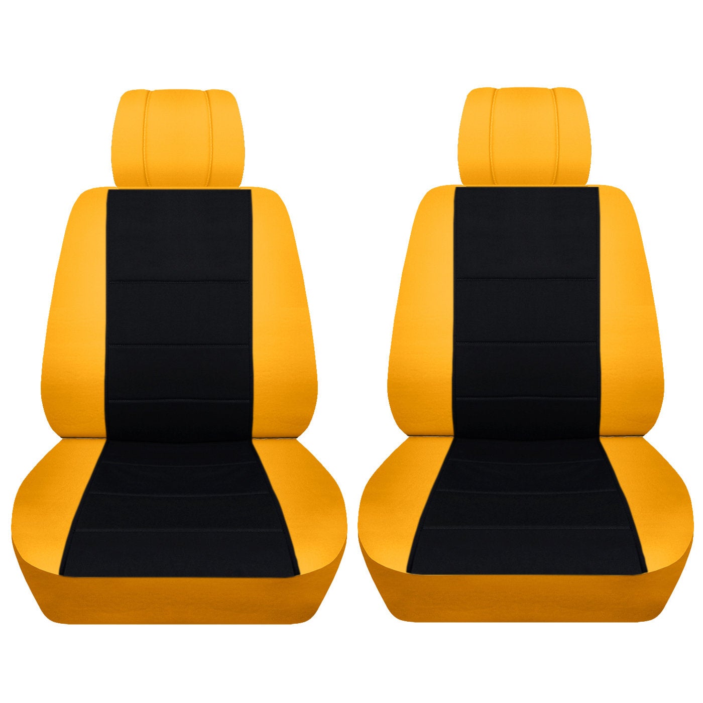 Front Bucket Seat Covers Fits a 2012 to 2018 Dodge Ram 1500, 2500, or 3500