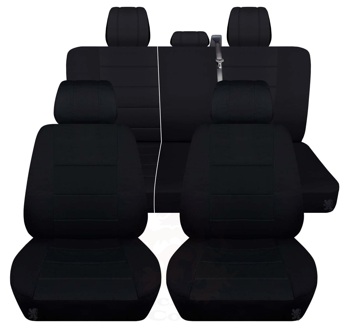 Truck Seat Covers for Ford F150 2015–2018 Model Two Tone Car Seat Covers - Airbag Friendly