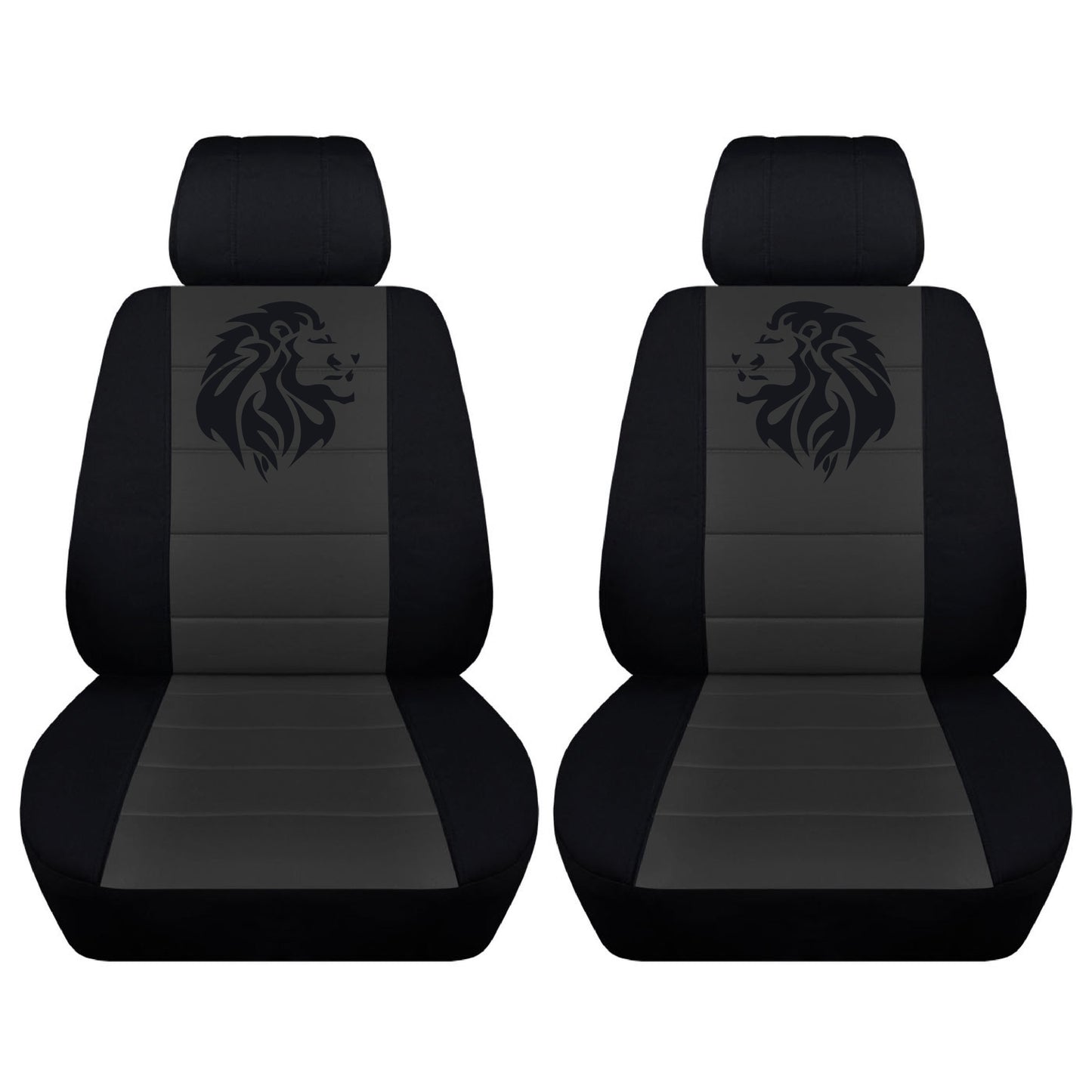 Dodge Ram Seat Covers - Lion Design - Front Set