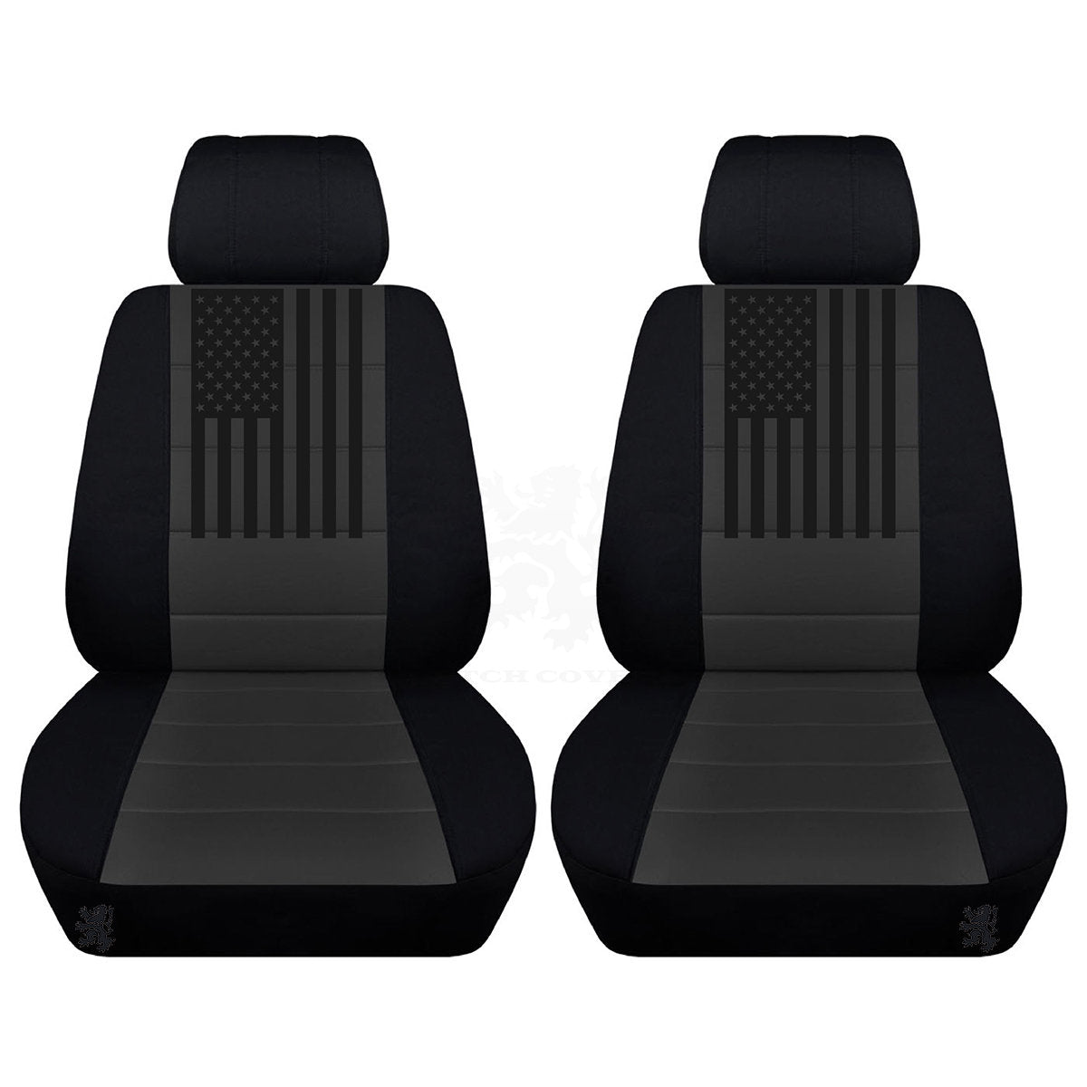 Ford Mustang Seat Covers American Flag Design