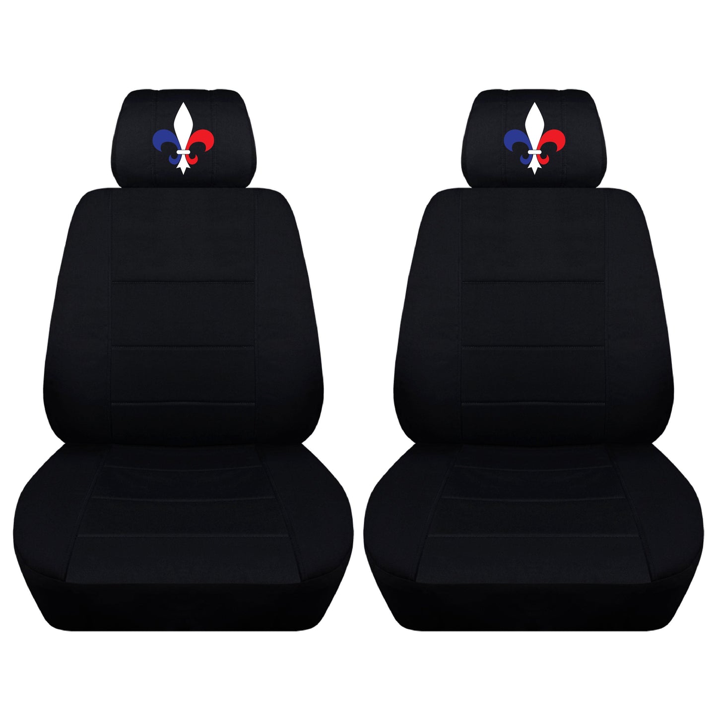 Ford Mustang Seat Covers -  Embroidered Lis de Fleur