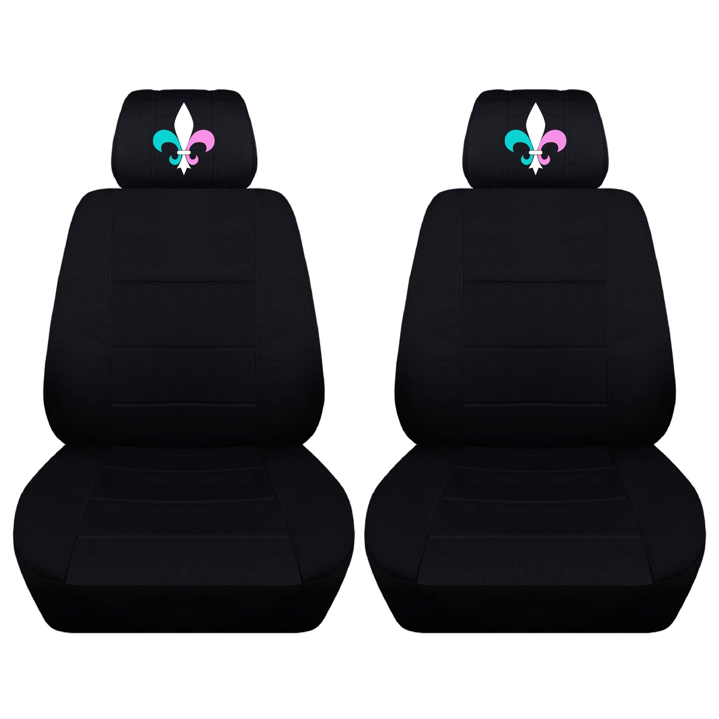 Ford Mustang Seat Covers -  Embroidered Lis de Fleur