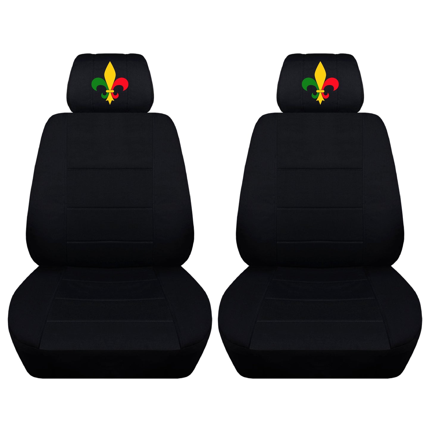 Ford Mustang Seat Covers -  Embroidered Lis de Fleur