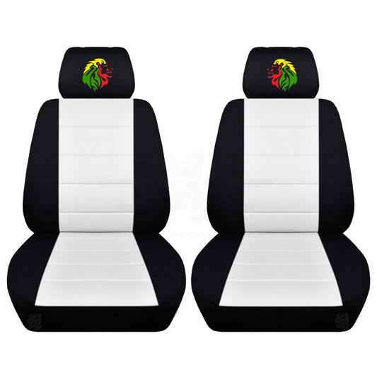 Ford Mustang Seat Covers - Embroidered Lion