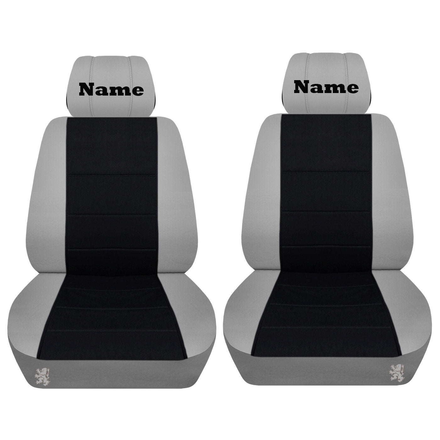 Ford Mustang Seat Covers - Embroidered Name (Your Choice)