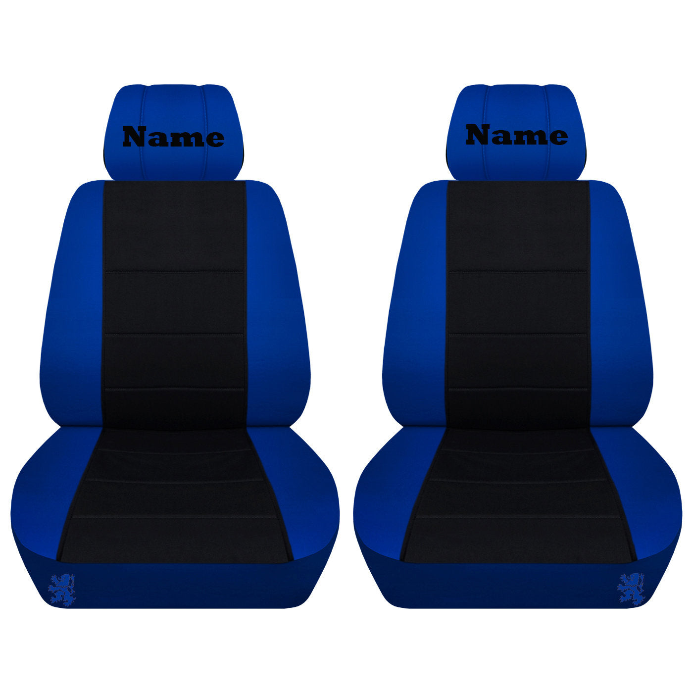 Ford Mustang Seat Covers - Embroidered Name (Your Choice)