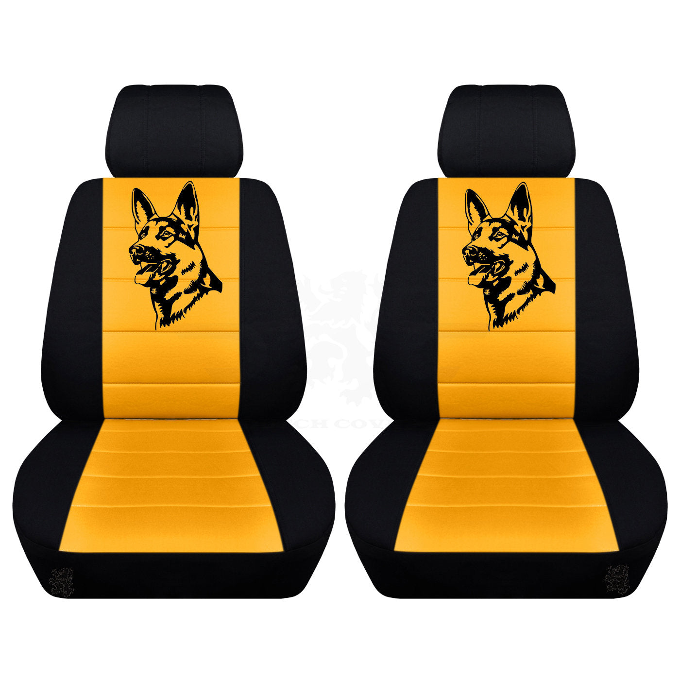 Dodge Ram Seat Covers - German Sheppard Design - Front Set