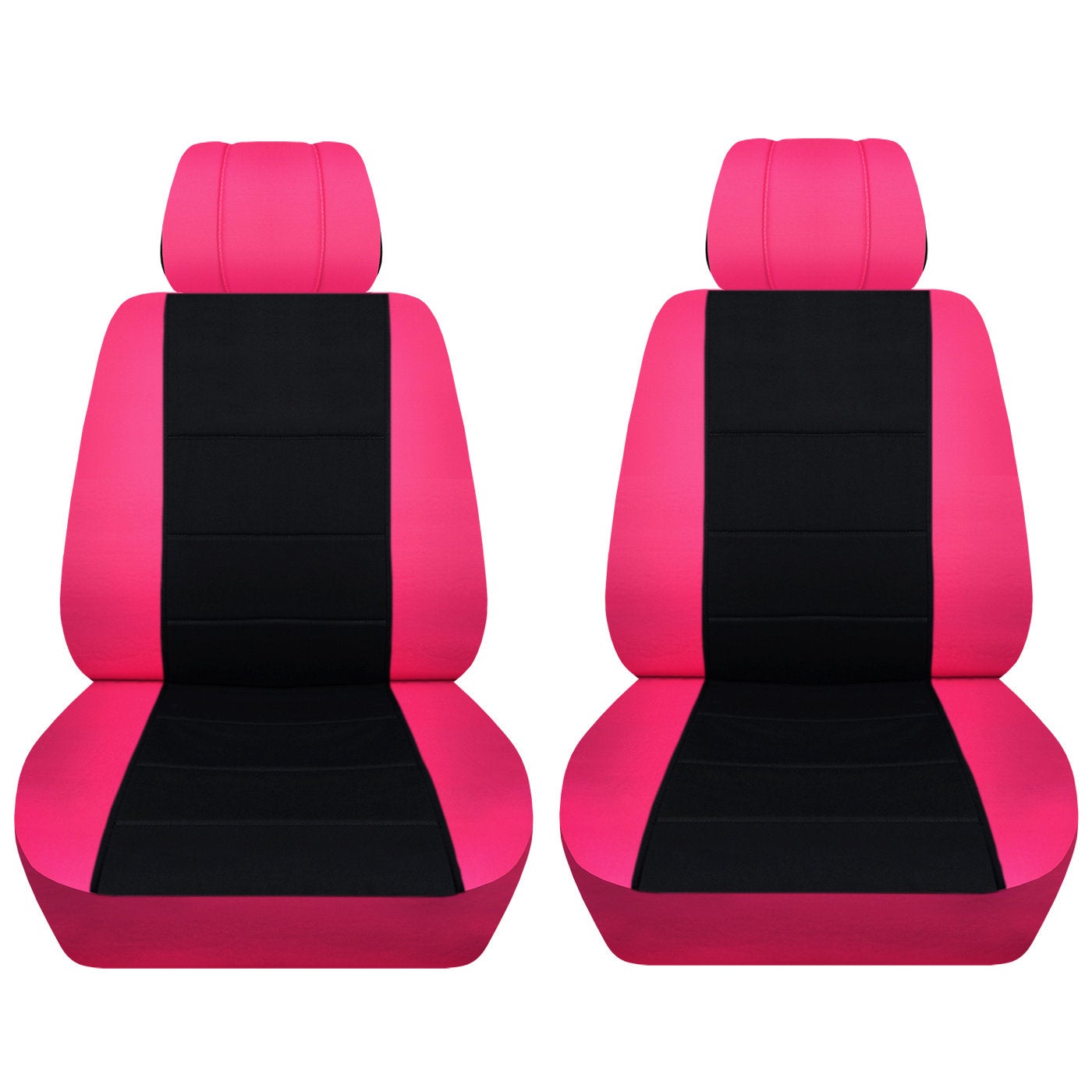 Front Bucket Seat Covers Fits a 2012 to 2018 Dodge Ram 1500, 2500, or 3500