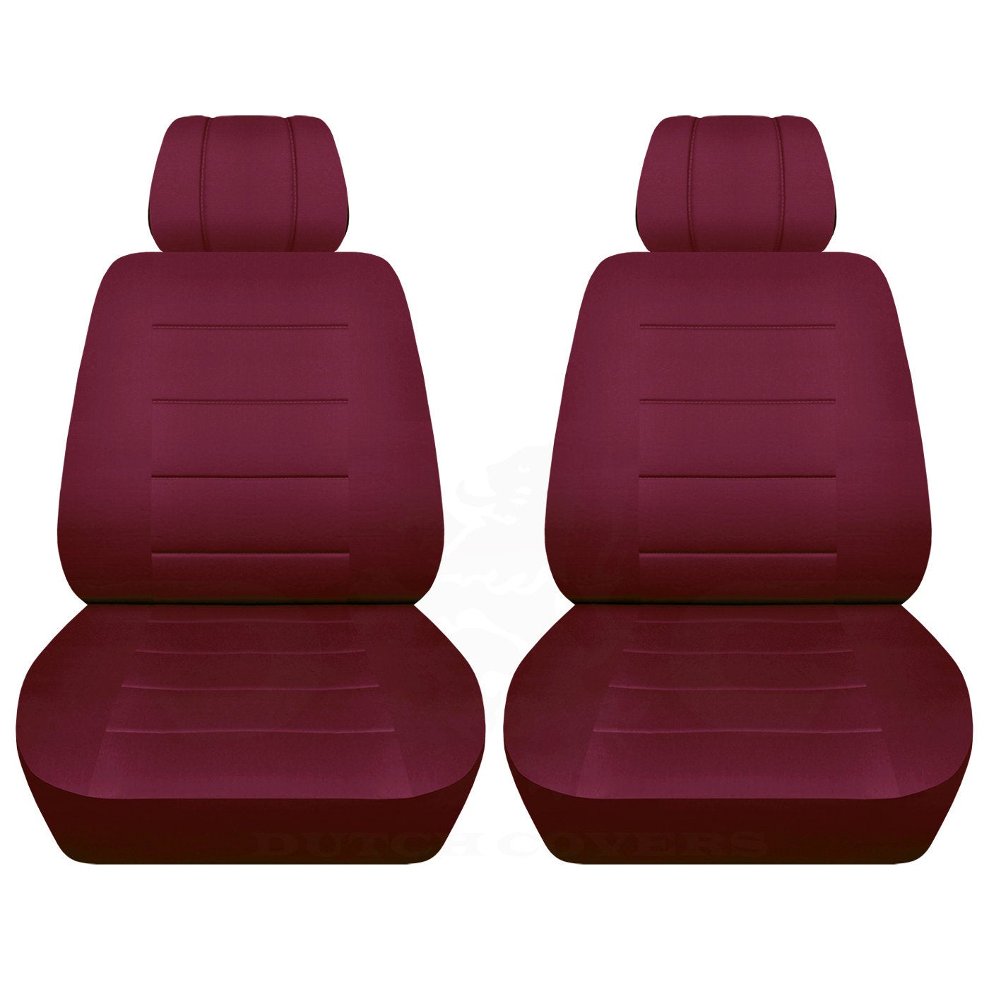 Two Front Seat Covers Solid Colors Fits Honda CR-V Side Airbag Friendly