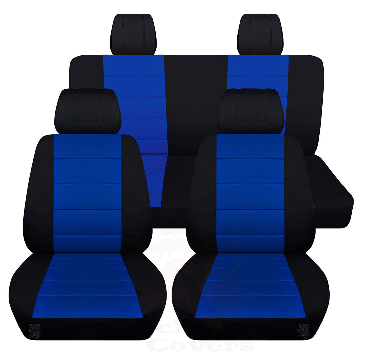 Jeep Wrangler JK Seat Covers - Front and Rear Seat Covers for 2011 to 2018 Jeep Wrangler JK - Airbag Friendly Water Repellant Car Seat Covers