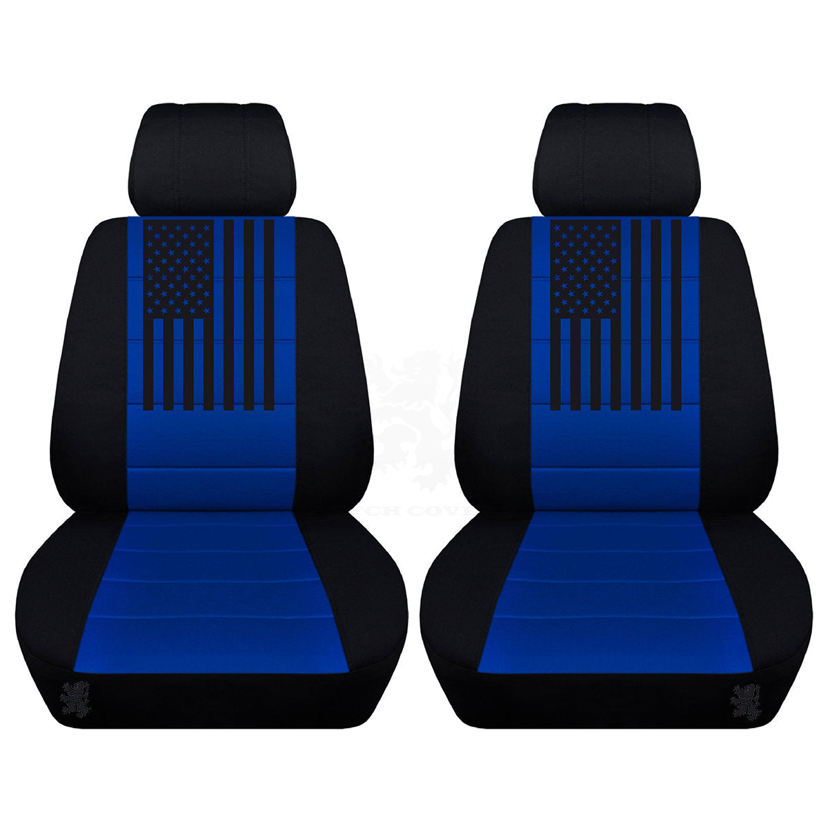 Truck Seat Covers for Ford F150 2015–2018 Dutch Designed Comfortable Patriotic Truck Seat Covers with American Flag