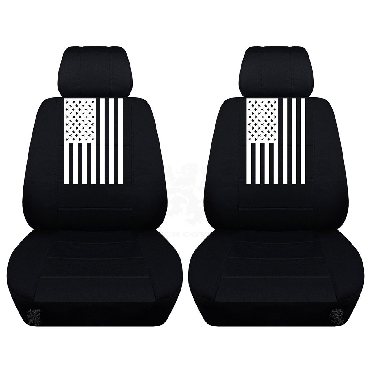 Front American Flag Seat Covers  Fits Honda CR-V Side Airbag Friendly