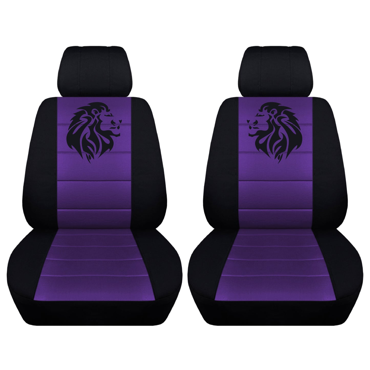 Dodge Ram Seat Covers - Lion Design - Front Set