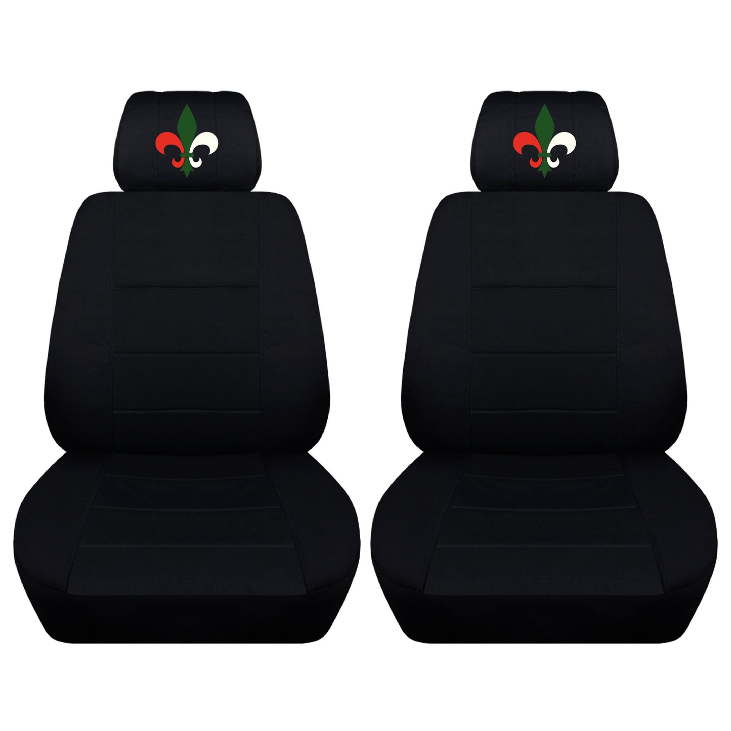 Ford Mustang Seat Covers -  Embroidered Lis de Fleur