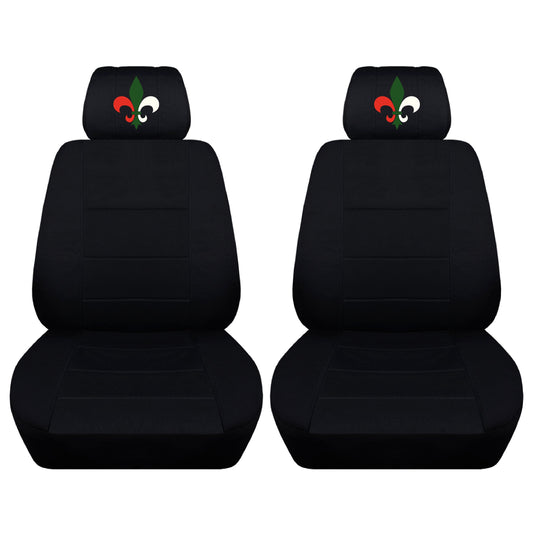 Ford Mustang Seat Covers -  Embroidered Lis de Fleur