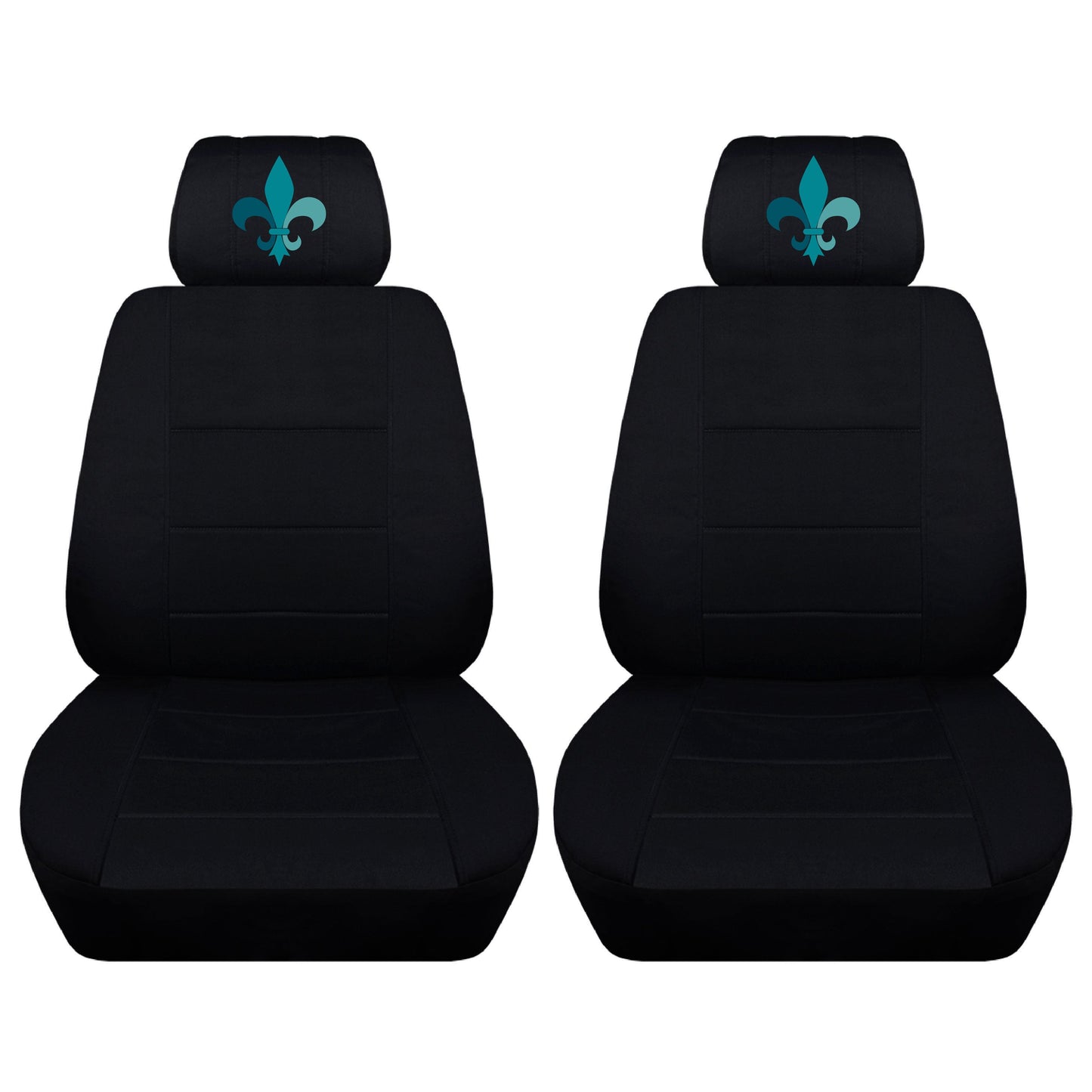 Ford Mustang Seat Covers -  Embroidered Lis de Fleur