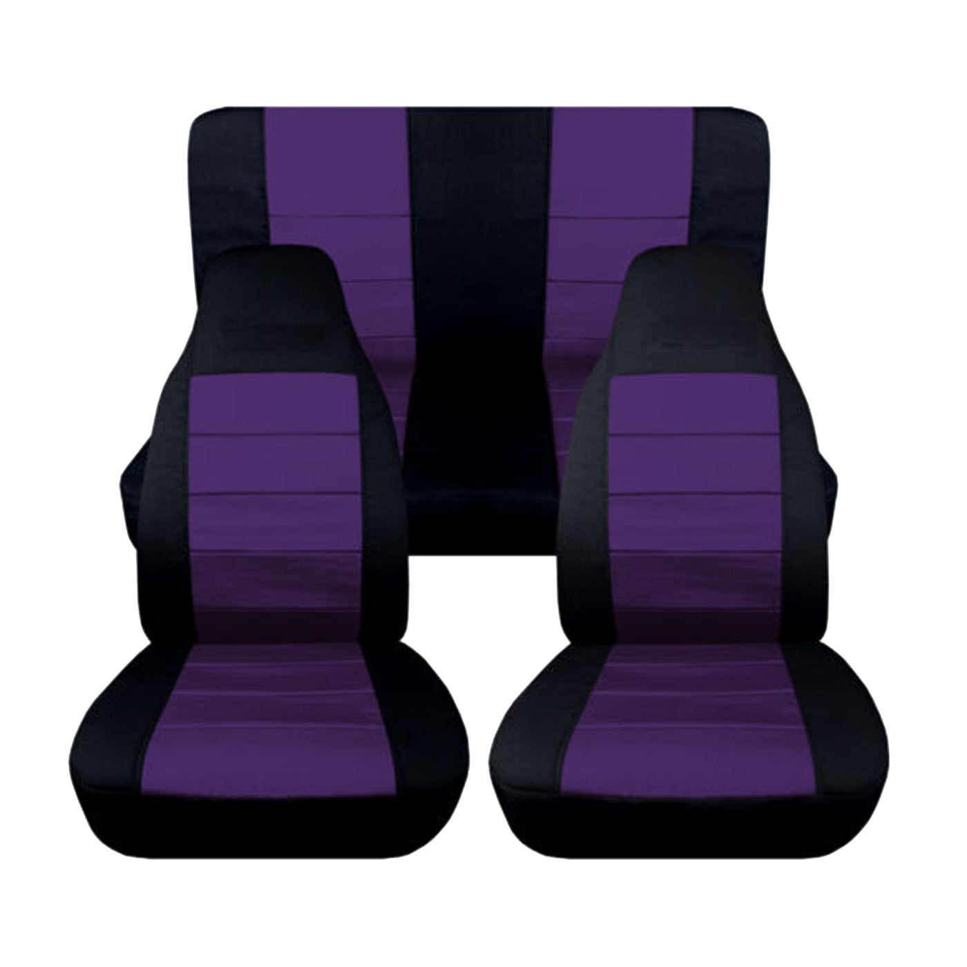 Jeep Wrangler TJ Seat Covers - Front and Rear Seat Covers for 2003 to 2006 Jeep Wrangler TJ  - Airbag Friendly Car Seat Covers