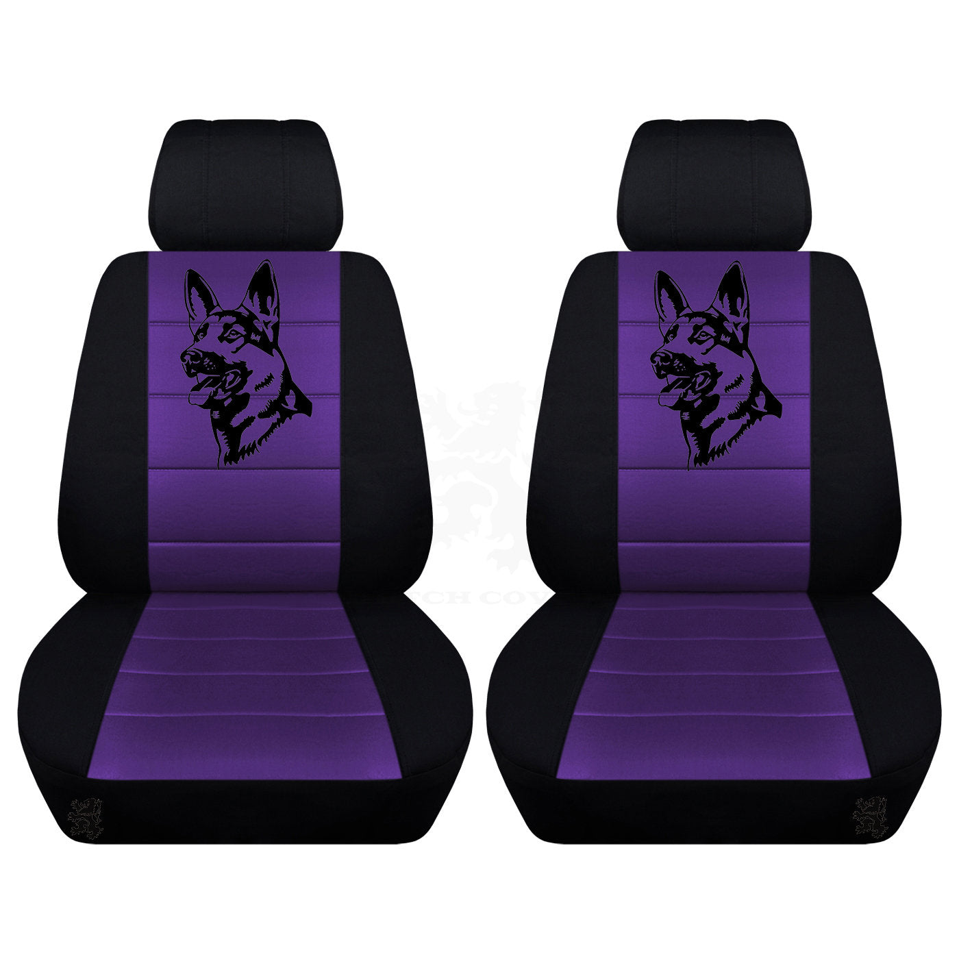 Dodge Ram Seat Covers - German Sheppard Design - Front Set