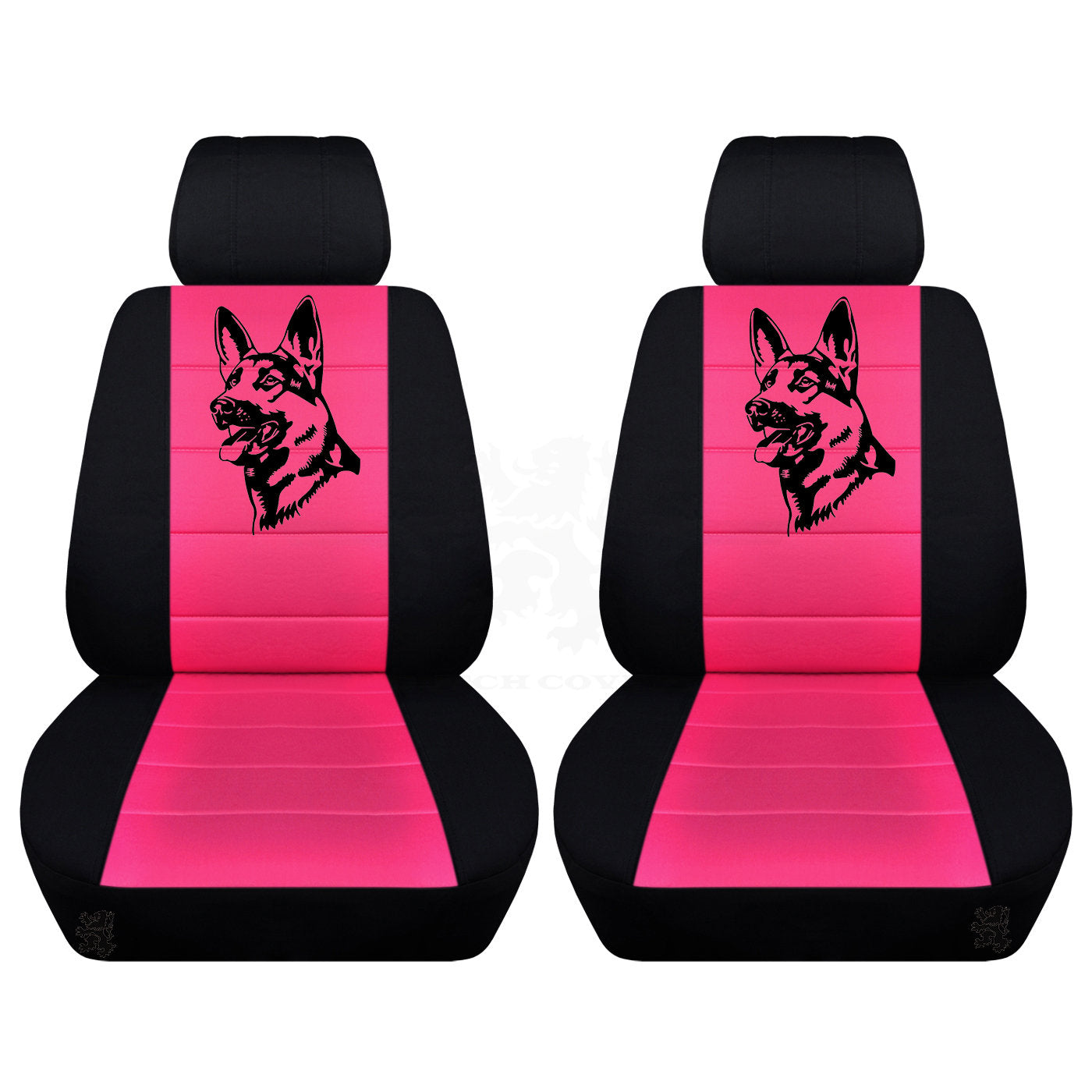 Dodge Ram Seat Covers - German Sheppard Design - Front Set