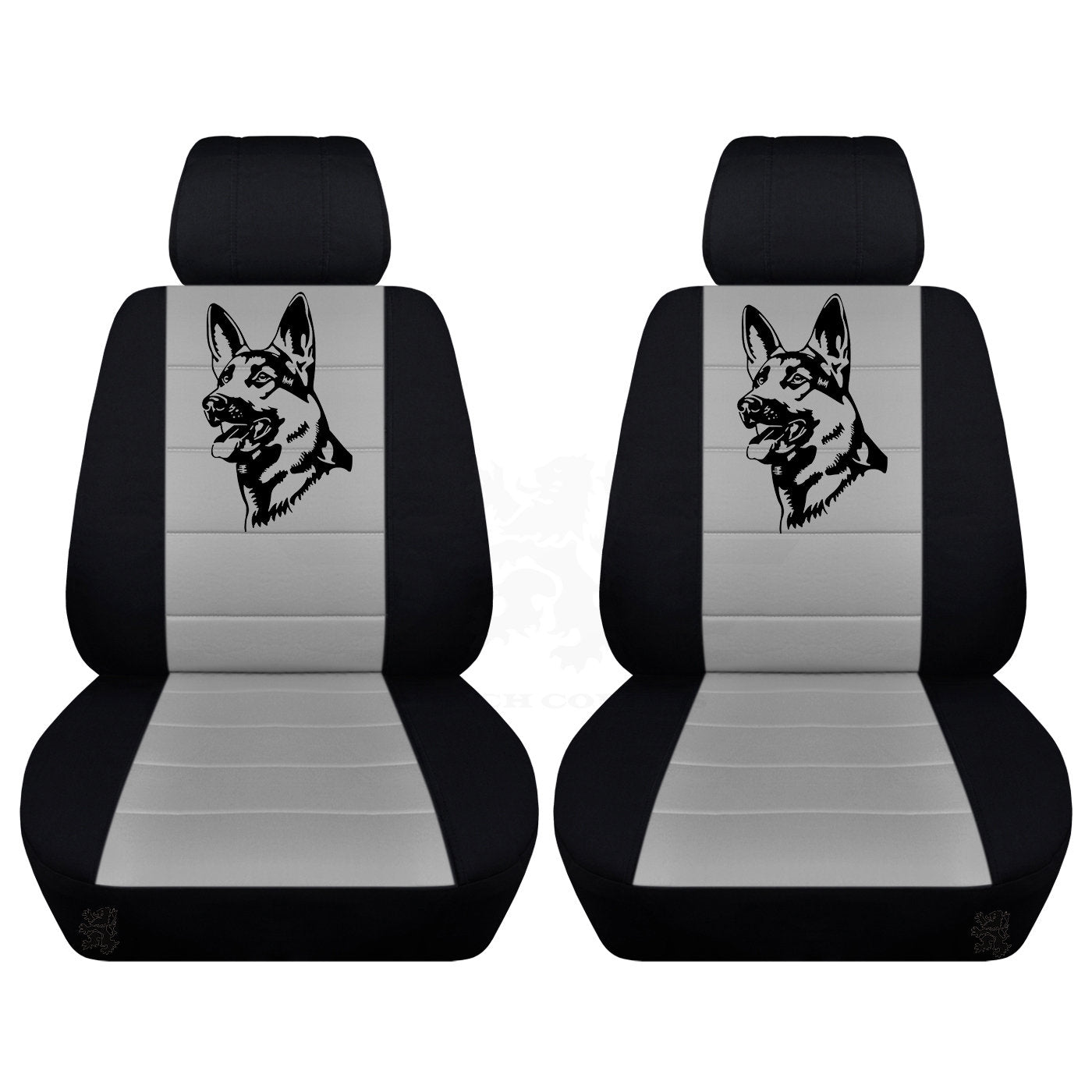 Dodge Ram Seat Covers - German Sheppard Design - Front Set