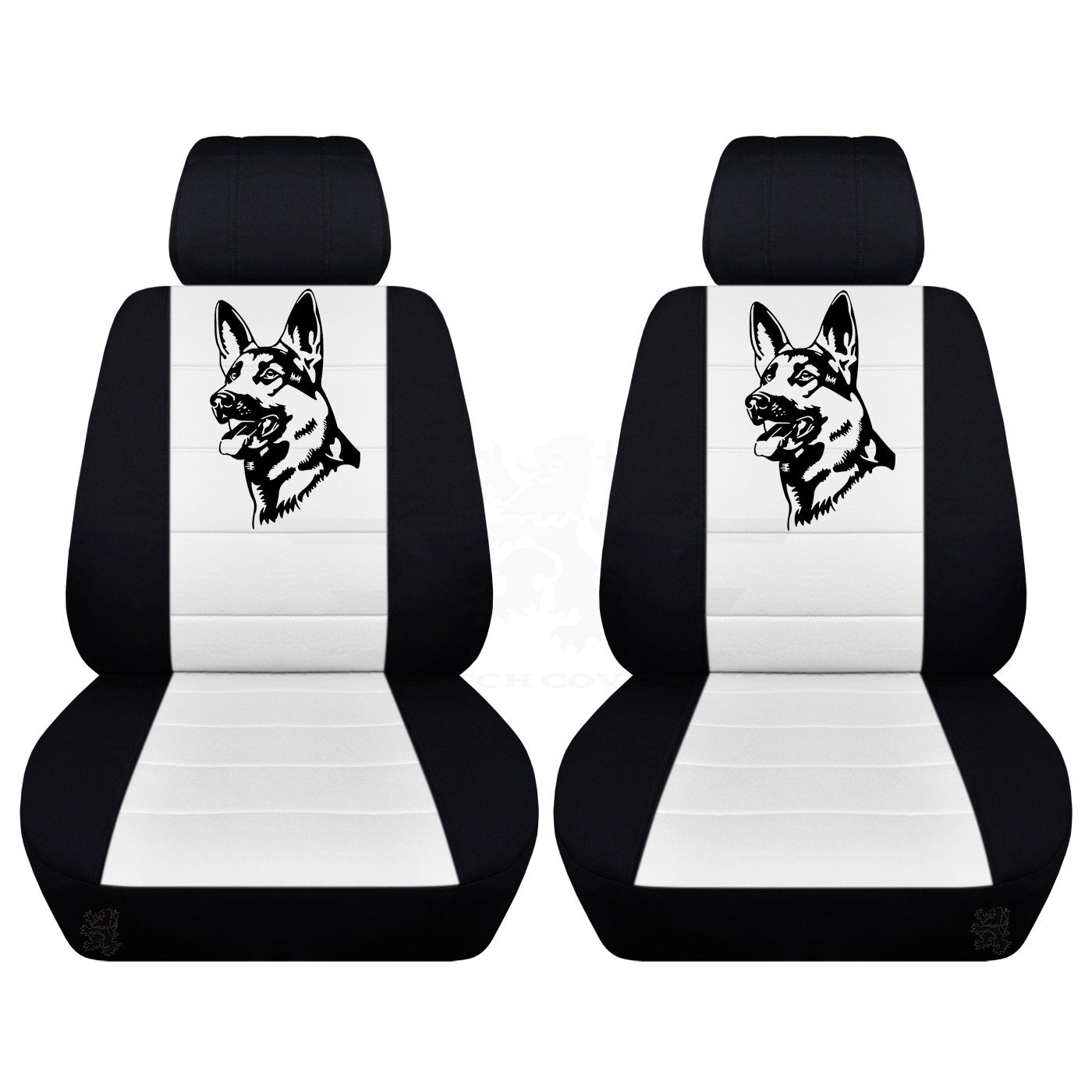 Dodge Ram Seat Covers - German Sheppard Design - Front Set