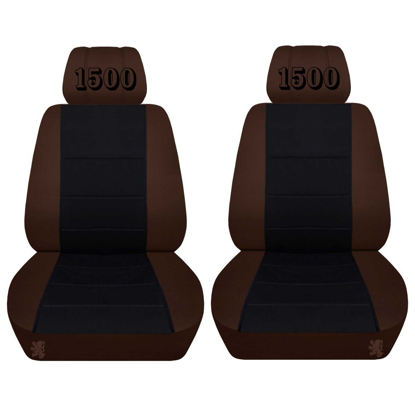 Seat Covers for Chevy Silverado - Front Bucket Chevy Seat Covers 1500 Embroidered Fits 2019 - 2021 Model