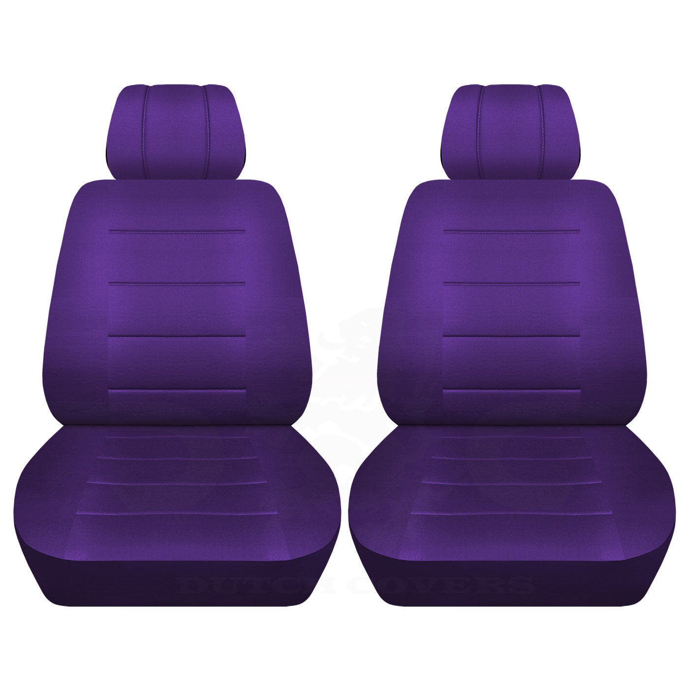 Two Front Seat Covers Solid Colors Fits Honda CR-V Side Airbag Friendly