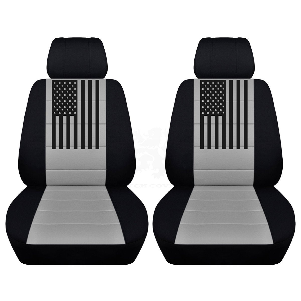 Front American Flag Seat Covers  Fits Honda CR-V Side Airbag Friendly