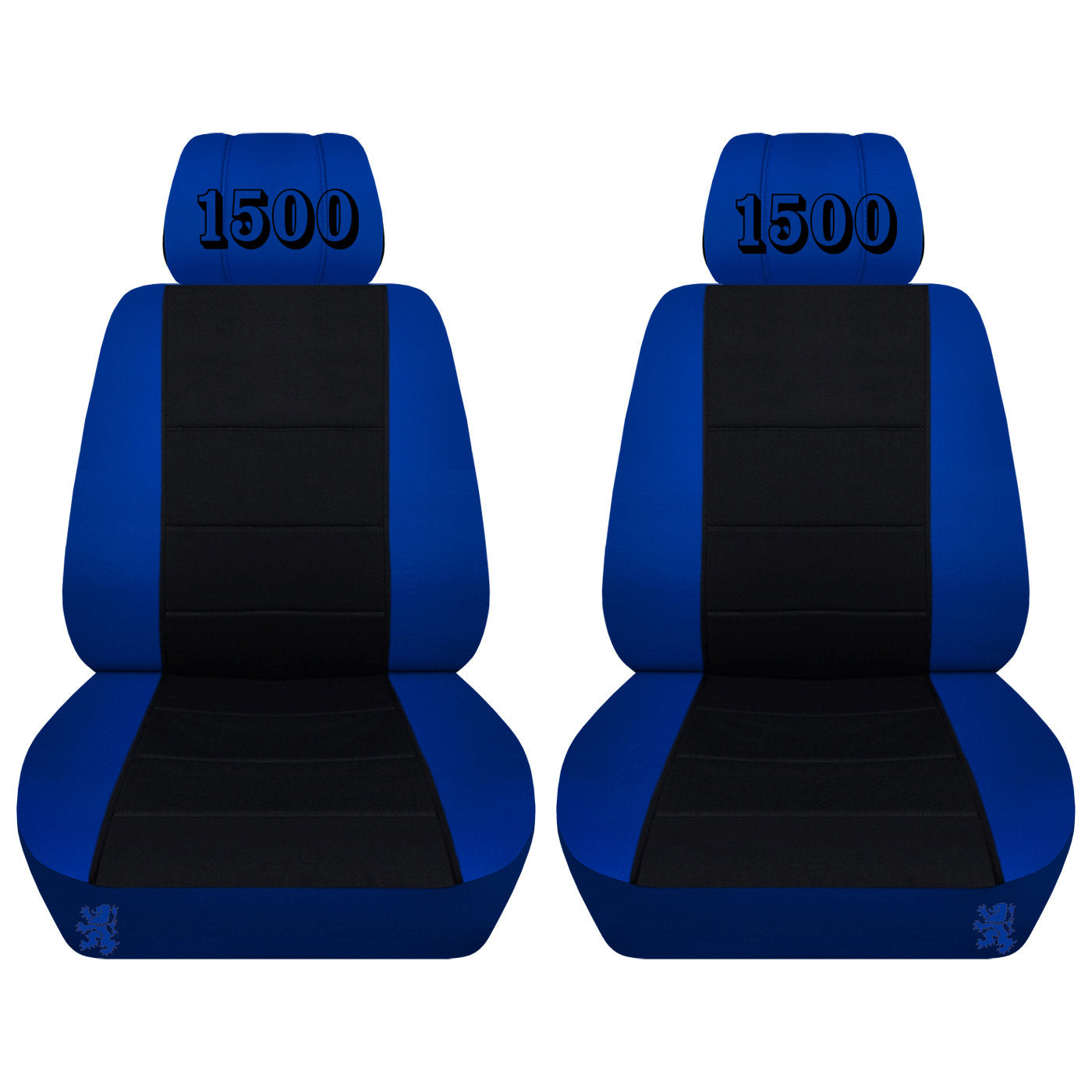 Dodge Ram Car Seat Covers -1500 Embroidered on Headrest Covers