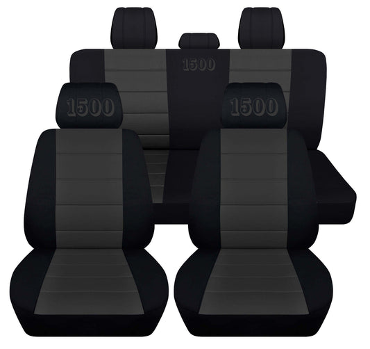 Dodge Ram Seat Covers - Complete Set - Embroidered Car Seat Covers