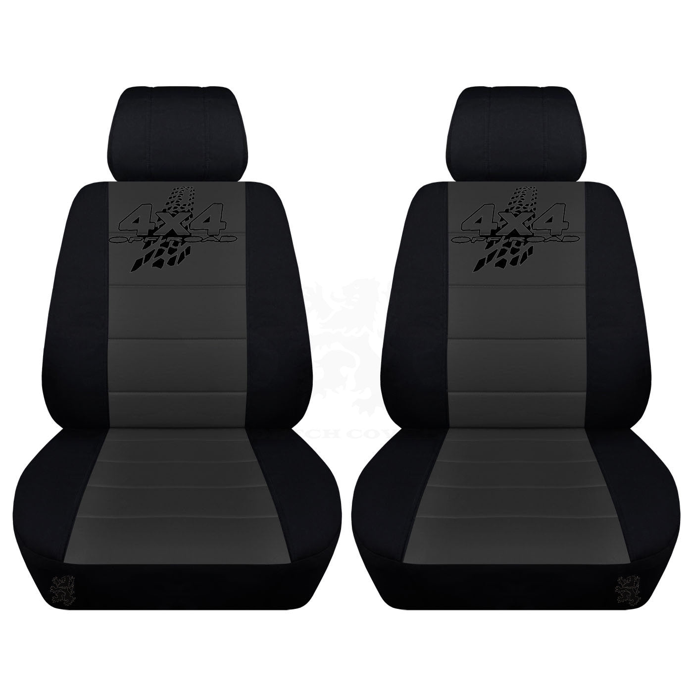 Jeep Wrangler JK Seat Covers - Front Bucket Seat Covers for 2011 to 2018 Jeep Wrangler JK - Airbag Friendly 4x4 Car Seat Covers