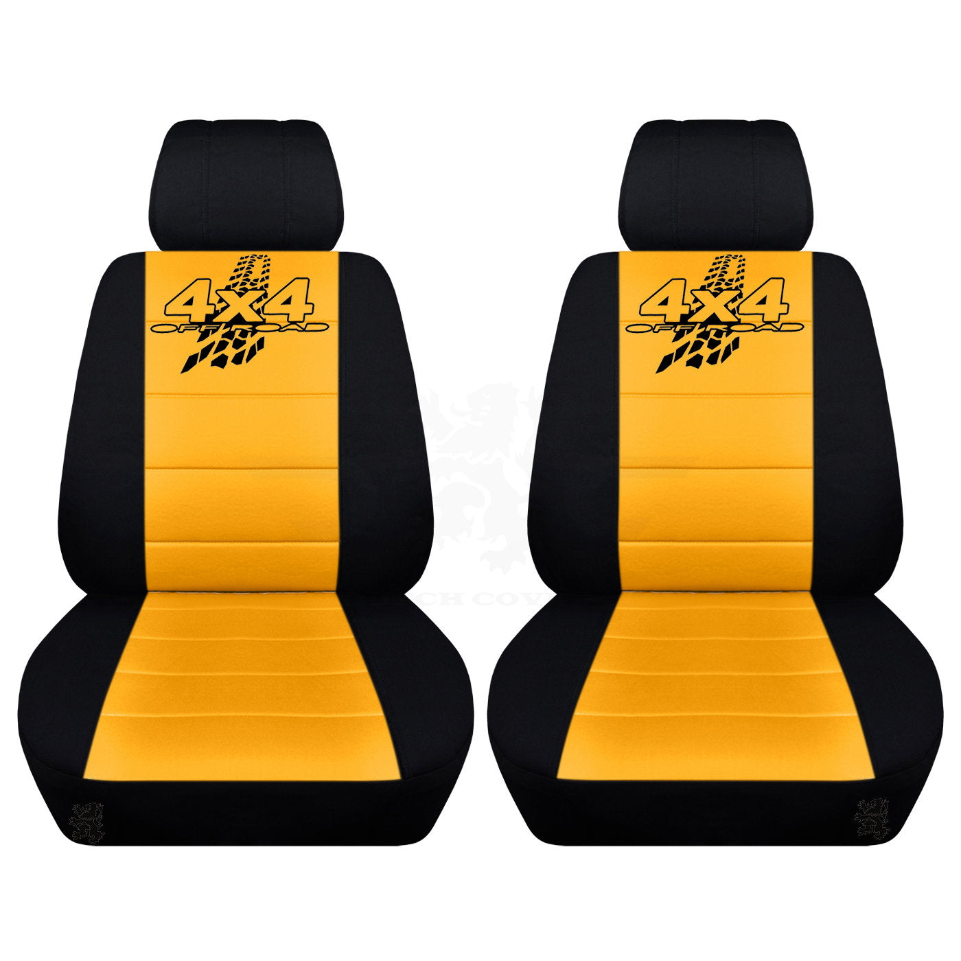 Jeep Wrangler JK Seat Covers - Front Bucket Seat Covers for 2011 to 2018 Jeep Wrangler JK - Airbag Friendly 4x4 Car Seat Covers